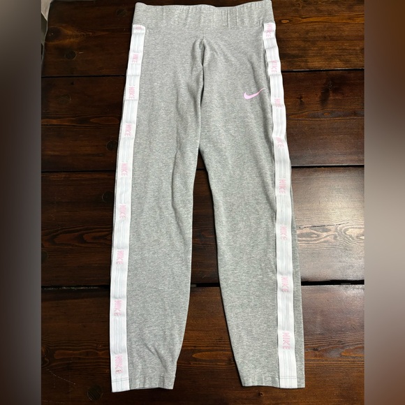 Nike Ultra Femme High Rise Leggings Gray Women’s Size Medium Yoga Athletic Gym - Picture 2 of 11